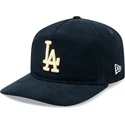 morkebla-buet-snapback-kasket-golfer-nostalgic-fra-los-angeles-dodgers-mlb-fra-new-era