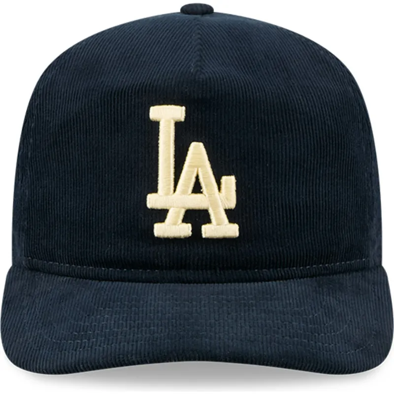 morkebla-buet-snapback-kasket-golfer-nostalgic-fra-los-angeles-dodgers-mlb-fra-new-era