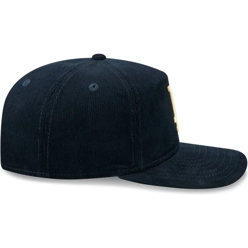 morkebla-buet-snapback-kasket-golfer-nostalgic-fra-los-angeles-dodgers-mlb-fra-new-era