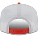 gorra-curva-orange-og-hvid-snapback-19twenty-broderet-patch-af-anaheim-ducks-nhl-fra-new-era