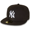 brun-justerbar-flad-kasket-59fifty-nyc-side-fra-new-york-yankees-mlb-fra-new-era