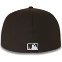 flad-brun-fitted-kasket-59fifty-nyc-side-fra-new-york-yankees-mlb-af-new-era