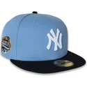 new-york-yankees-mlb-2003-world-series-side-patch-59fifty-bla-justerbar-flad-kasket-fra-new-era