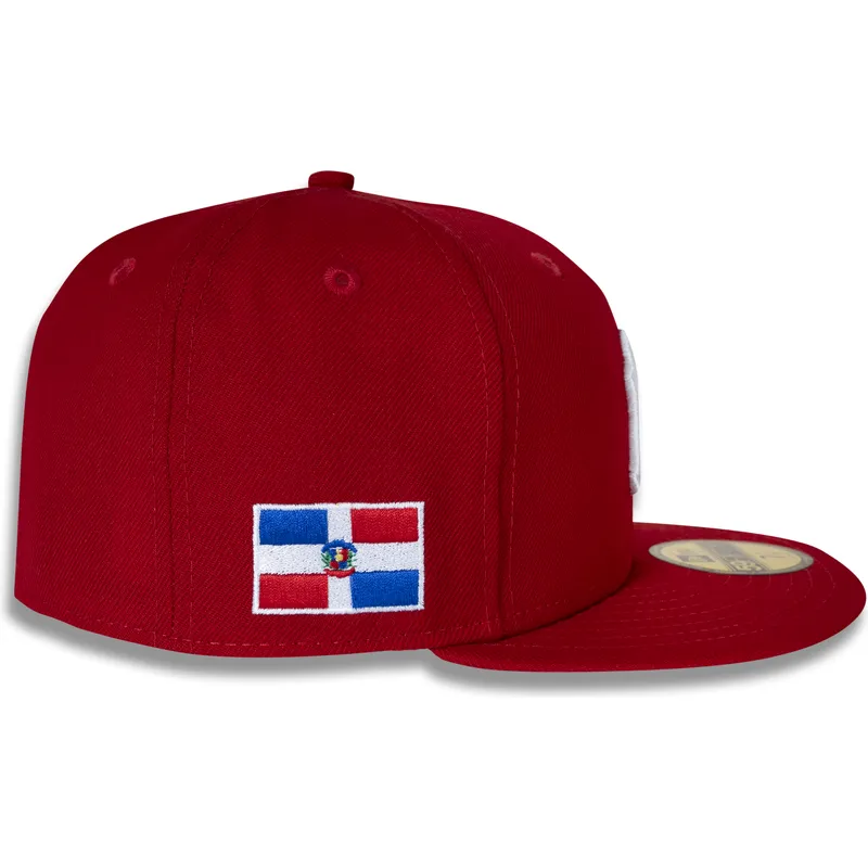 flad-rod-fitted-kasket-59fifty-side-dominican-republic-fra-new-york-yankees-mlb-af-new-era