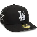 los-angeles-dodgers-mlb-new-era-59fifty-planet-icon-sort-buet-fitted-kasket