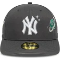 new-era-new-york-yankees-mlb-59fifty-planet-icon-gra-buet-tilpasset-kasket