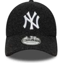 new-era-new-york-yankees-mlb-9forty-melton-wool-sort-buet-snapback-kasket