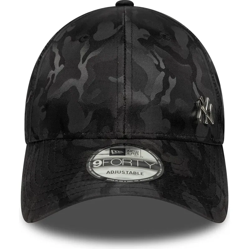 buet-kasket-sort-camouflage-justerbar-9forty-flawless-pin-fra-new-york-yankees-mlb-fra-new-era