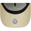 buet-beige-snapback-kasket-9forty-e-frame-side-patch-fra-new-york-yankees-mlb-fra-new-era
