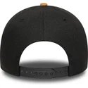 new-york-yankees-mlb-new-era-9forty-e-frame-suede-visor-sort-og-brun-snapback-cap