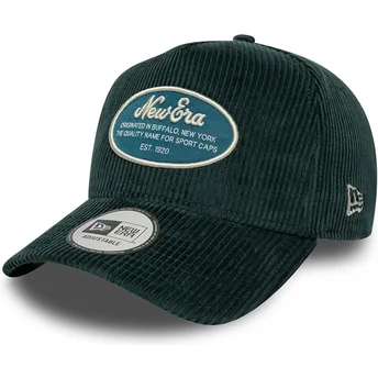 Grøn buet snapback 9FORTY E Frame Patch Cord kasket fra New Era