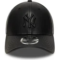 new-era-new-york-yankees-mlb-9forty-m-crown-pu-sort-buet-snapback-kasket-med-sort-logo