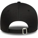new-era-new-york-yankees-mlb-9forty-metallic-logo-justerbar-sort-kvindekasket-med-buet-skygge