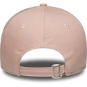 los-angeles-dodgers-mlb-new-era-9forty-league-essential-justerbar-rosa-buet-kasket-til-kvinder-med-rosa-logo