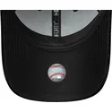 new-era-new-york-yankees-mlb-9forty-leo-velour-metallic-justerbar-sort-buet-kasket-til-kvinder-med-gult-logo