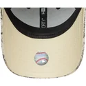 new-era-new-york-yankees-mlb-9forty-snake-gra-justerbar-kvindekasket-med-buet-skygge