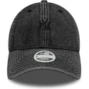 new-era-new-york-yankees-mlb-9twenty-denim-justerbar-sort-kurvet-kasket-til-kvinder