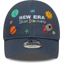 new-era-9forty-space-icon-justerbar-bla-buet-kasket-til-drenge