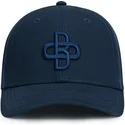 justerbar-marinebla-buet-kasket-med-marineblat-logo-baseball-peach-obl055-fra-oblack