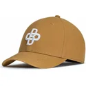 justerbar-lysebrun-buet-kasket-baseball-peach-obl058-fra-oblack