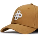 justerbar-lysebrun-buet-kasket-baseball-peach-obl058-fra-oblack