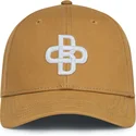justerbar-lysebrun-buet-kasket-baseball-peach-obl058-fra-oblack