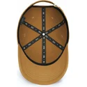 justerbar-lysebrun-buet-kasket-baseball-peach-obl058-fra-oblack