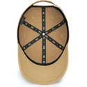 justerbar-mork-beige-buet-kasket-baseball-peach-obl048-fra-oblack