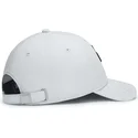 hvid-justerbar-buet-kasket-baseball-peach-obl042-fra-oblack