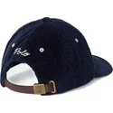 marinebla-justerbar-buet-kasket-med-ny-patch-authentic-corduroy-fra-polo-ralph-lauren