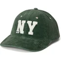justerbar-gron-buet-kasket-med-ny-patch-authentic-corduroy-fra-polo-ralph-lauren