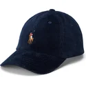 justerbar-marinebla-buet-kasket-classic-sport-corduroy-fra-polo-ralph-lauren