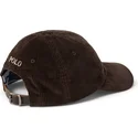 justerbar-morkebrun-kasket-med-buet-skygge-classic-sport-corduroy-fra-polo-ralph-lauren