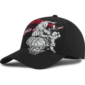 Sort buet snapback Dunk Graffiti kasket fra AND1