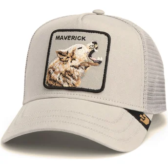 Gorra trucker grå ulv Maverick Howling In Harmony Core Canvas The Farm fra Goorin Bros.