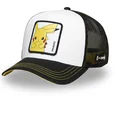 hvid-og-sort-pikachu-pkm6-ele-pokemon-trucker-kasket-fra-capslab