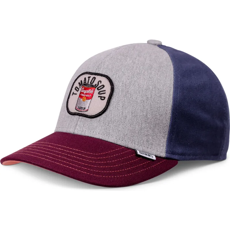 buet-kasket-multifarvet-snapback-til-dreng-food-tomato-soup-fra-djinns