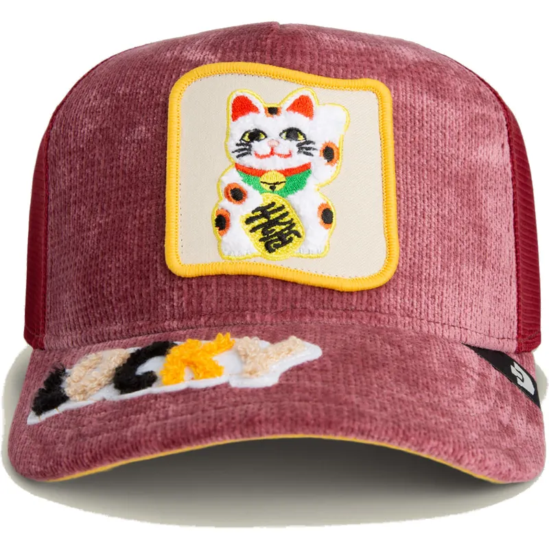 trucker-kasket-rod-kat-lucky-maneki-neko-happy-thoughts-the-farm-fra-goorin-bros