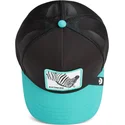 trucker-kasket-sort-og-bla-zebra-extreme-arbez-flip-side-2-the-farm-fra-goorin-bros