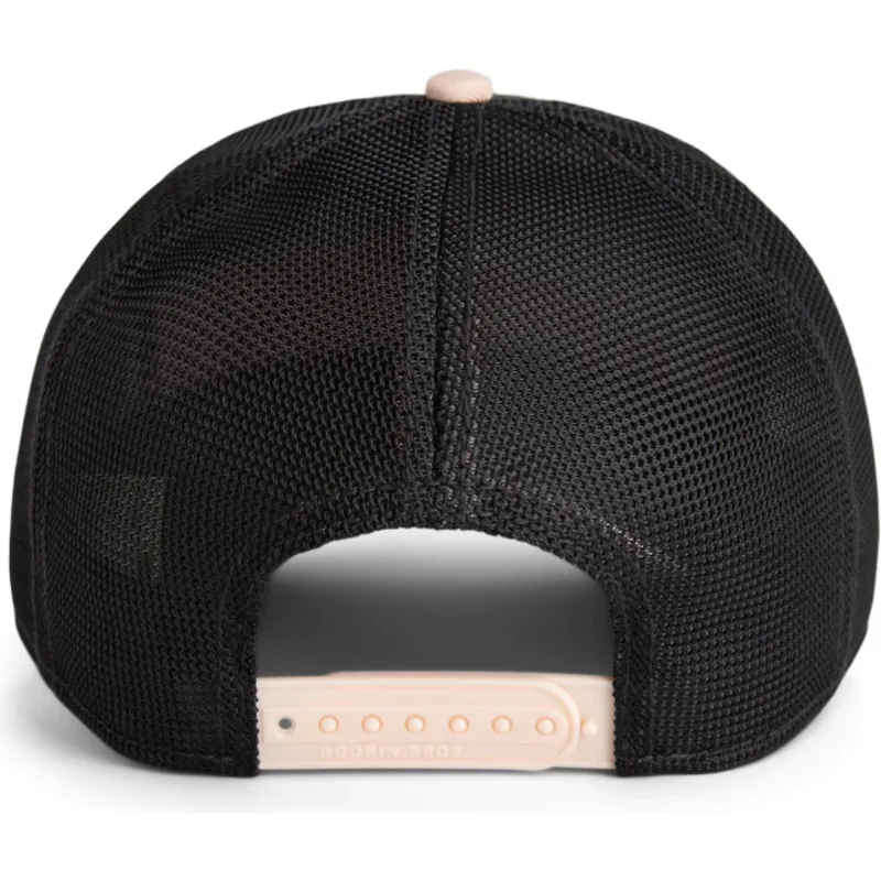 trucker-kasket-sort-og-beige-tyr-raging-llub-flip-side-2-the-farm-fra-goorin-bros