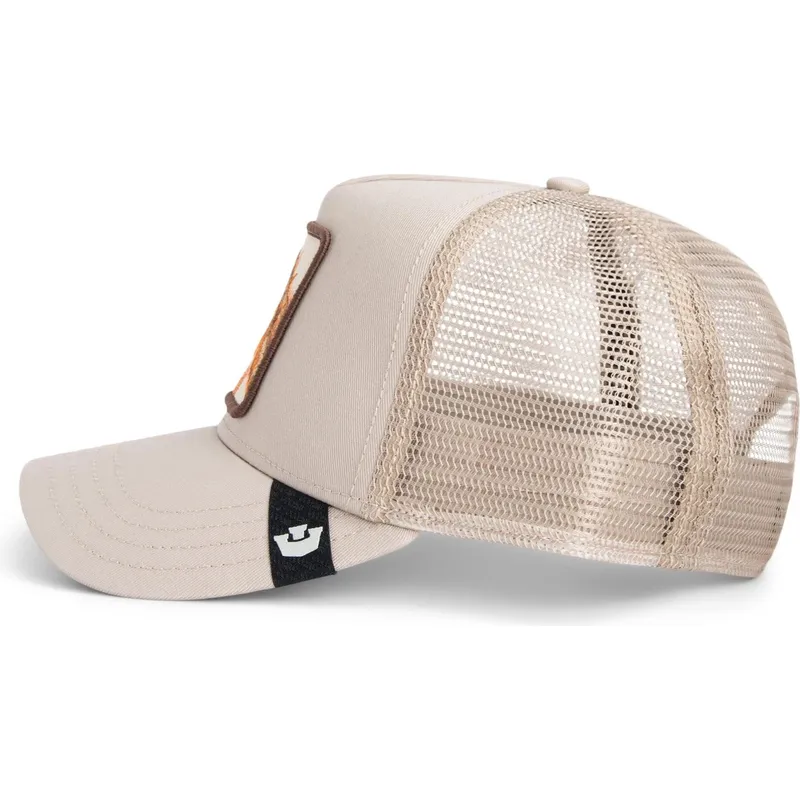 beige-trucker-kasket-firben-the-outlaw-lizard-sport-the-farm-fra-goorin-bros