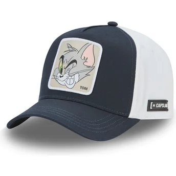 Mørkeblå og hvid snapback kasket Tom TAJ6 TOM Looney Tunes fra Capslab