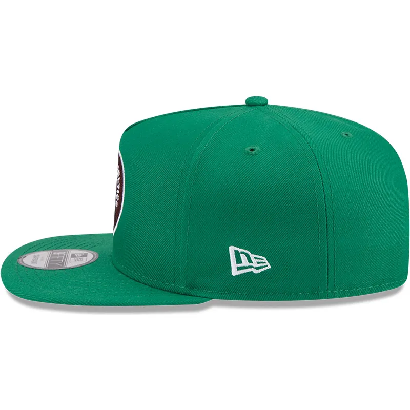 gron-snapback-9fifty-a-frame-hardwood-classics-flad-kasket-fra-boston-celtics-nba-fra-new-era