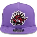 violet-snapback-9fifty-a-frame-hardwood-classics-kasket-fra-toronto-raptors-nba-fra-new-era
