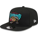 sort-flad-snapback-9fifty-a-frame-hardwood-classics-kasket-fra-vancouver-grizzlies-nba-fra-new-era