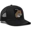 trucker-kasket-sort-leopard-pantera-the-farm-premium-fra-goorin-bros