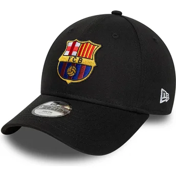 New Era FC Barcelona LALIGA 9FORTY Core justerbar sort buet kasket til drenge