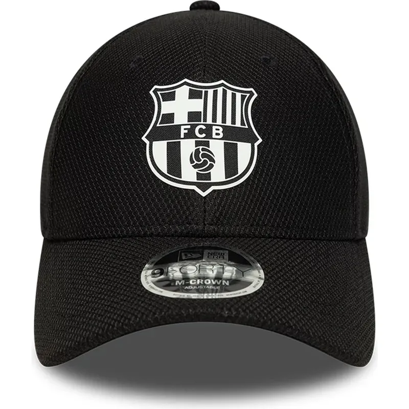 sort-buet-snapback-kasket-fc-barcelona-laliga-9forty-m-crown-diamond-era-fra-new-era