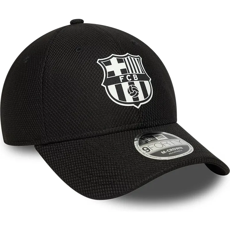 sort-buet-snapback-kasket-fc-barcelona-laliga-9forty-m-crown-diamond-era-fra-new-era