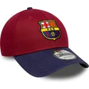 justerbar-rod-og-bla-fc-barcelona-laliga-9forty-contrast-kasket-fra-new-era